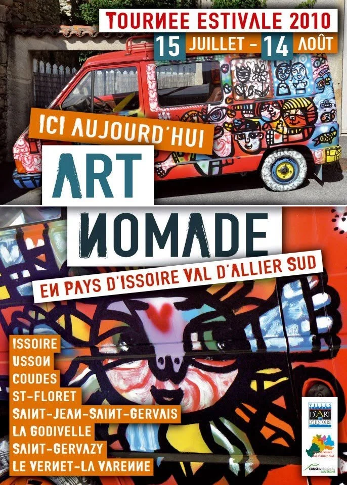 Art Nomade — Affiche — tournée estivale
