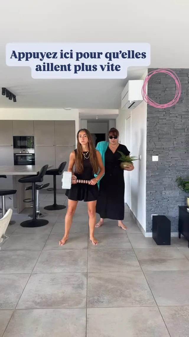 Publication Instagram Booster Media : reel humoristique « Viiiite la pause piscine »
